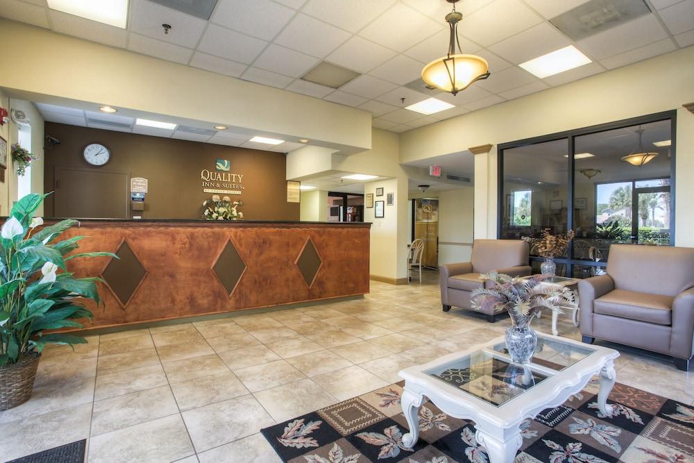 Quality Inn & Suites St Augustine Beach Area شاطئ سانت اوجوستين المظهر الخارجي الصورة